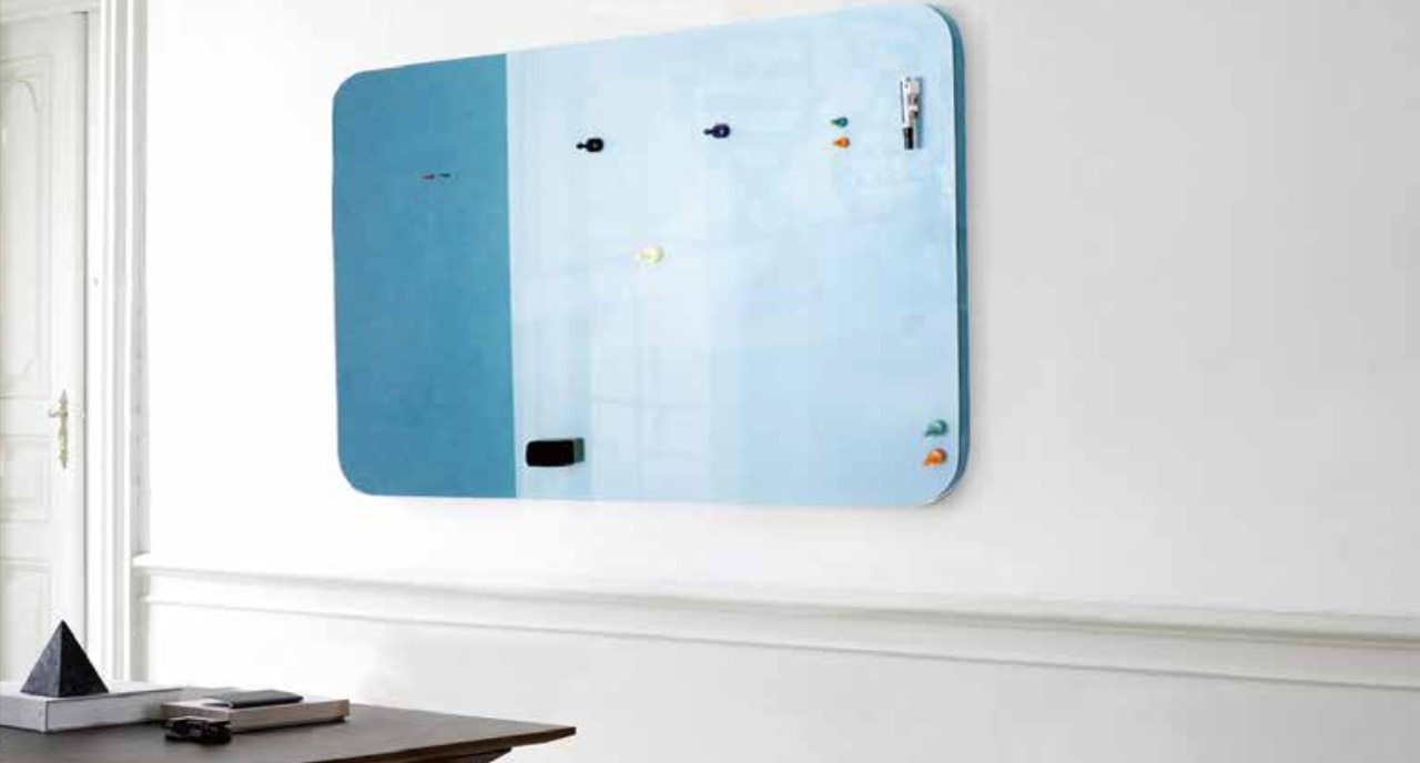 EFP-23 Piero 掛牆式白板 分隔板 Wall mounted whiteboard divider