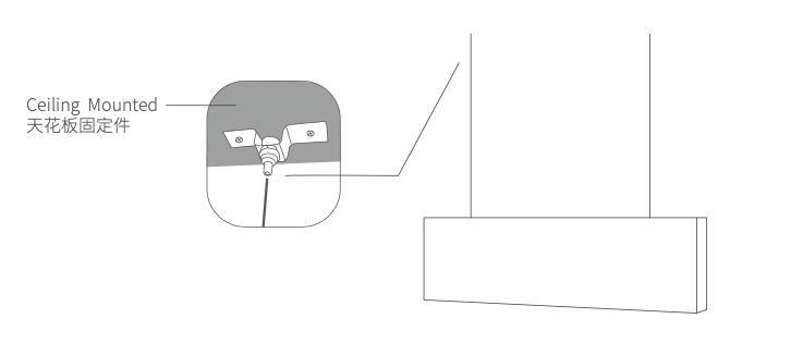 EFP-7 Gothic 桌面掛式私隱隔板 Clamp-On Privacy Panel