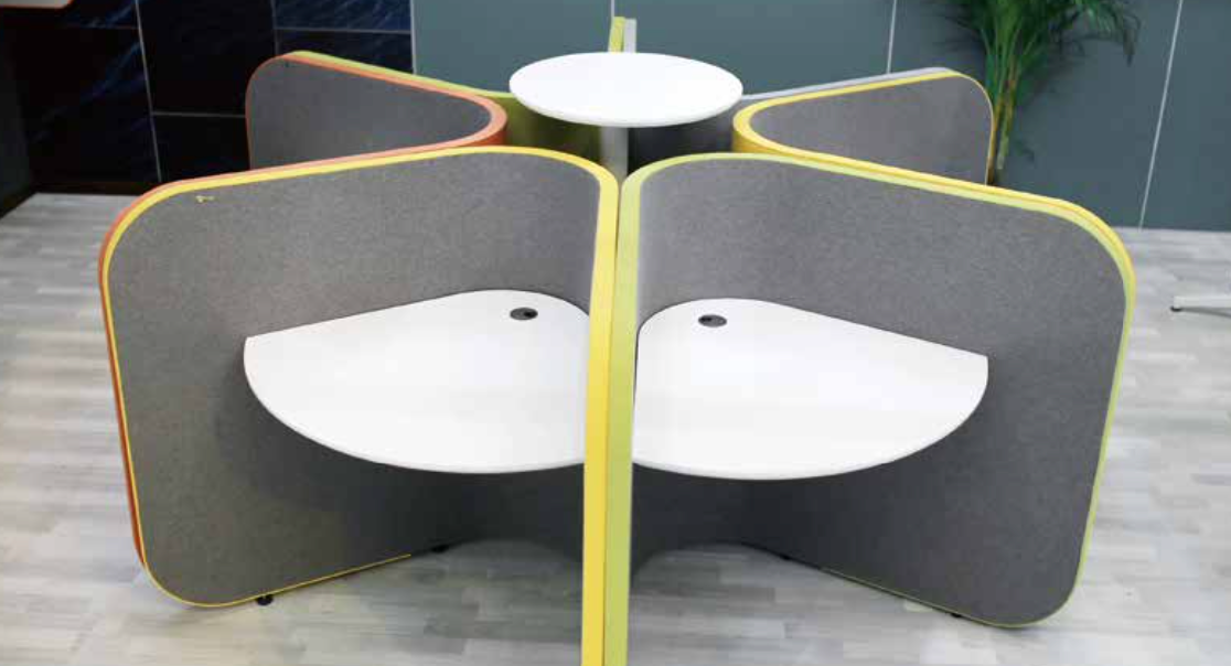 EFP-17 Flower 花瓣工作位 隔板 Petal workstation Partition