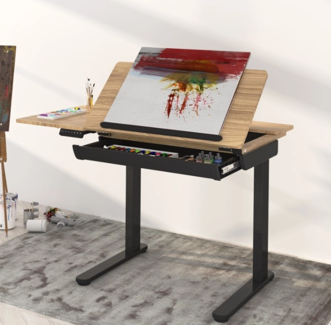 KT6 children's painting electric lift table