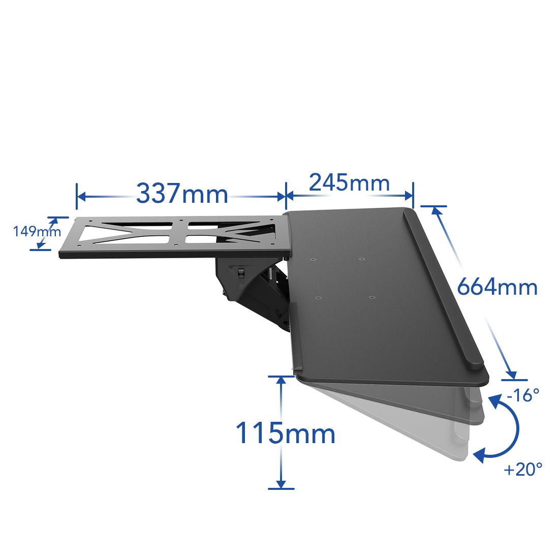 KT1B Keyboard Tray 鍵盤托盤
