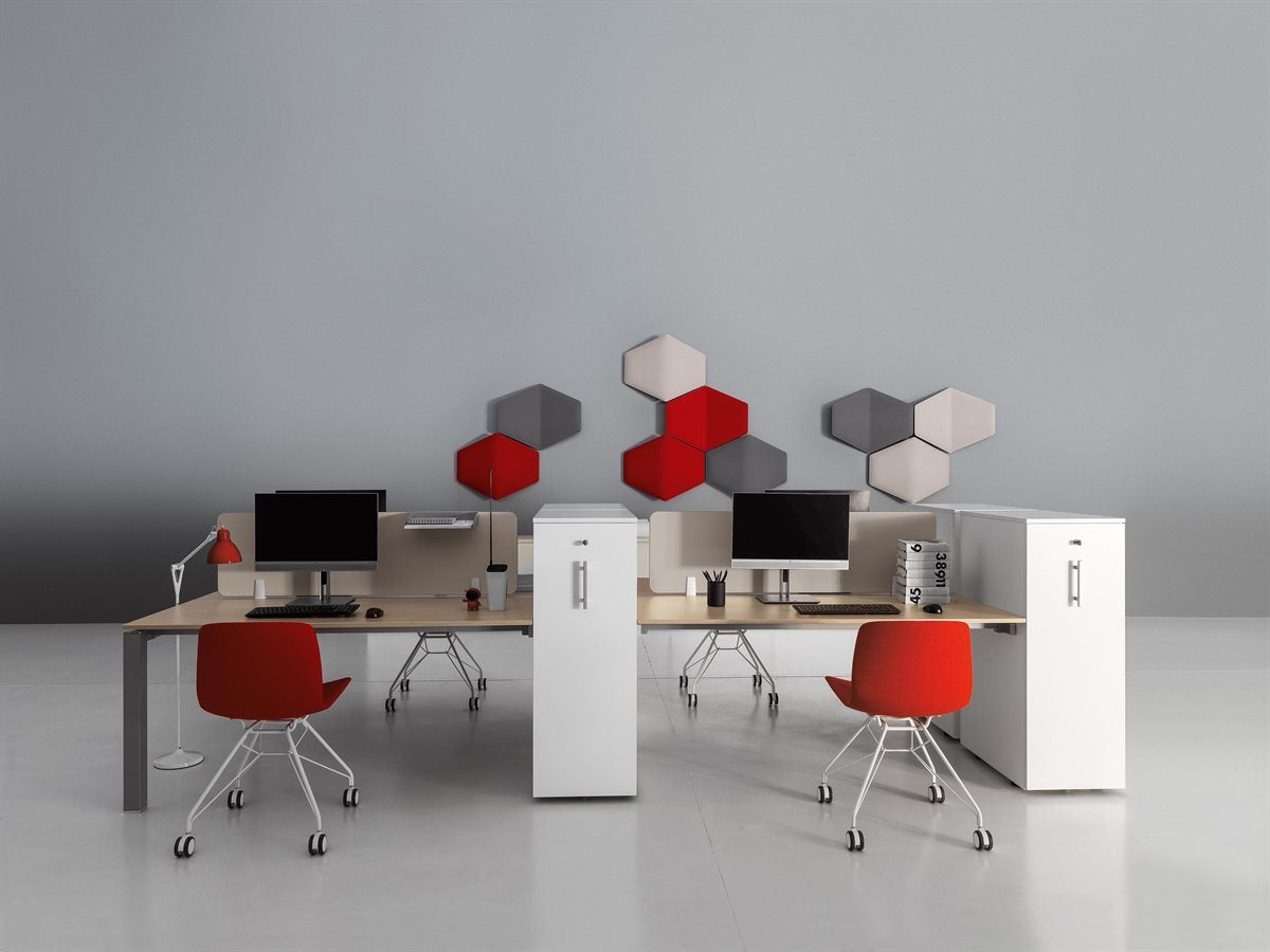 WD1800 Scriva 職員辦公桌組合 | 模組化屏風工作檯 (Modular Partition Desk)