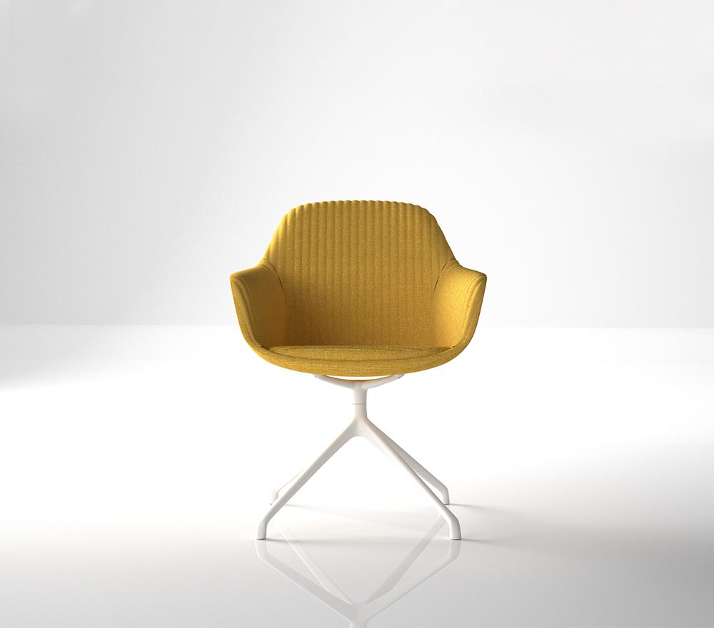 KSYS02-Bari Upholstered Meeting Chair