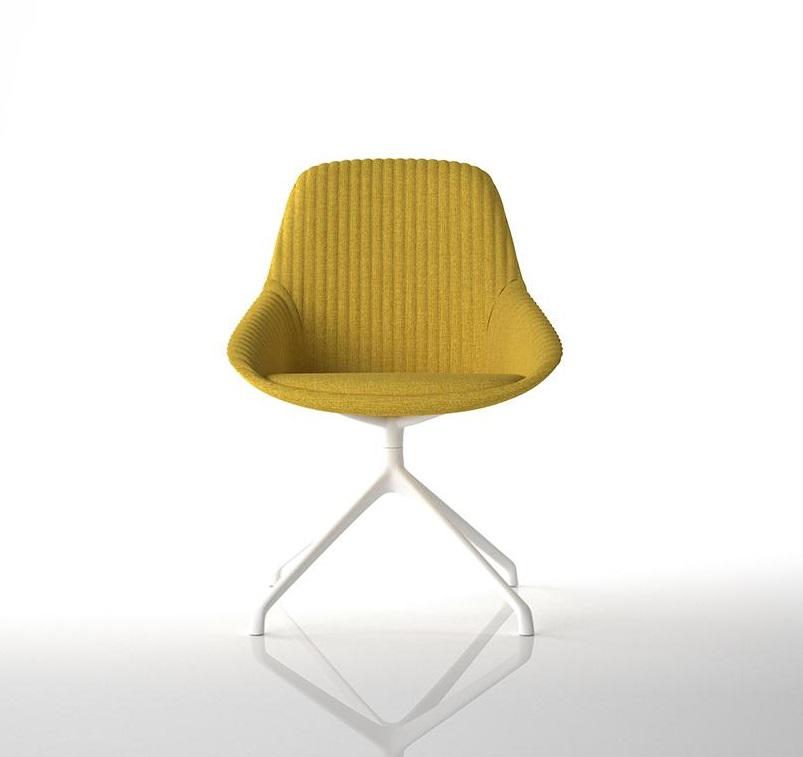 KSYS01-Bari fabric steel foot leisure chair