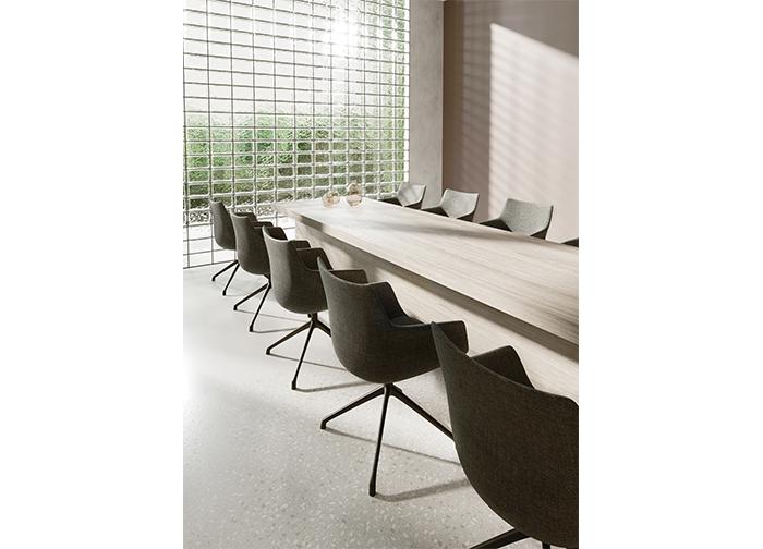 KFLY06-Mode Steel Pipe Fabric Leisure Chair