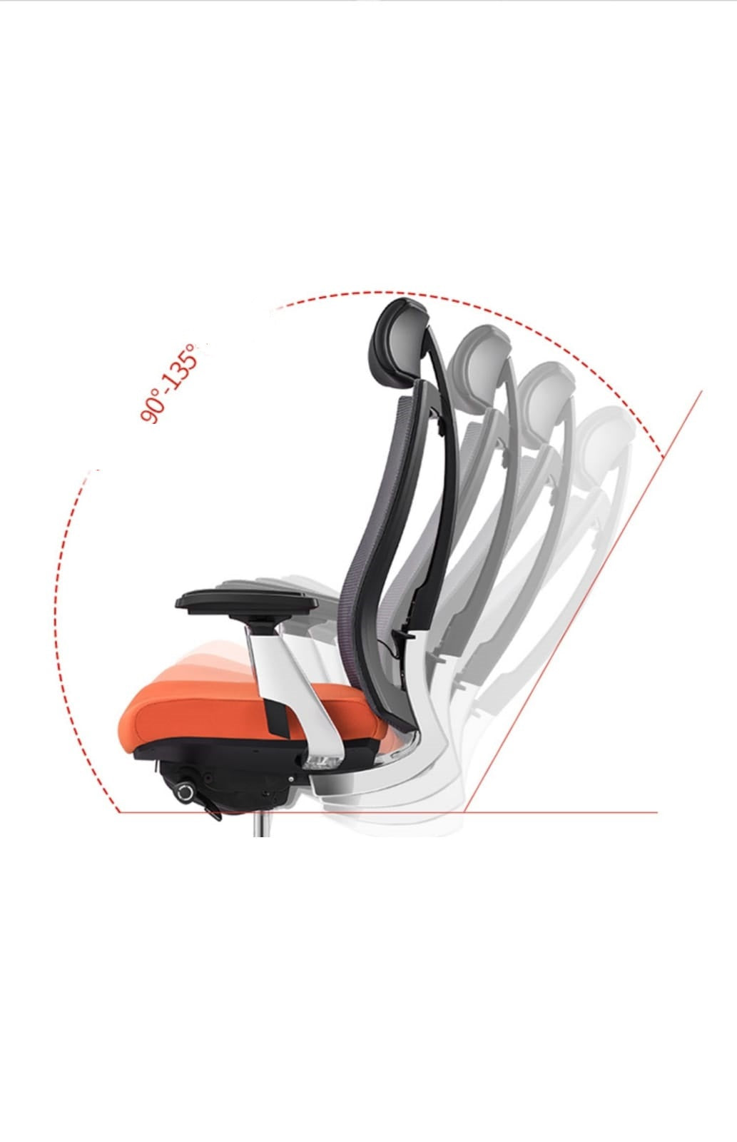 KH203A Tintor Ergonomic mesh chair Multifunctional adjustment model
