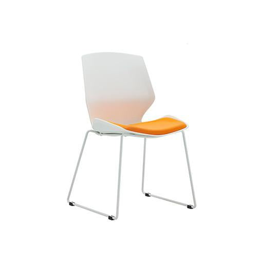 KH245A Eolo 可疊放培訓椅｜弓形腳塑膠會議椅｜Stackable Training Chair with Sled Base