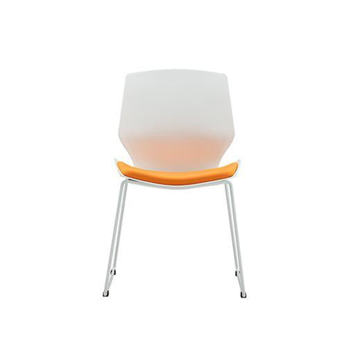 KH245A Eolo 可疊放培訓椅｜弓形腳塑膠會議椅｜Stackable Training Chair with Sled Base