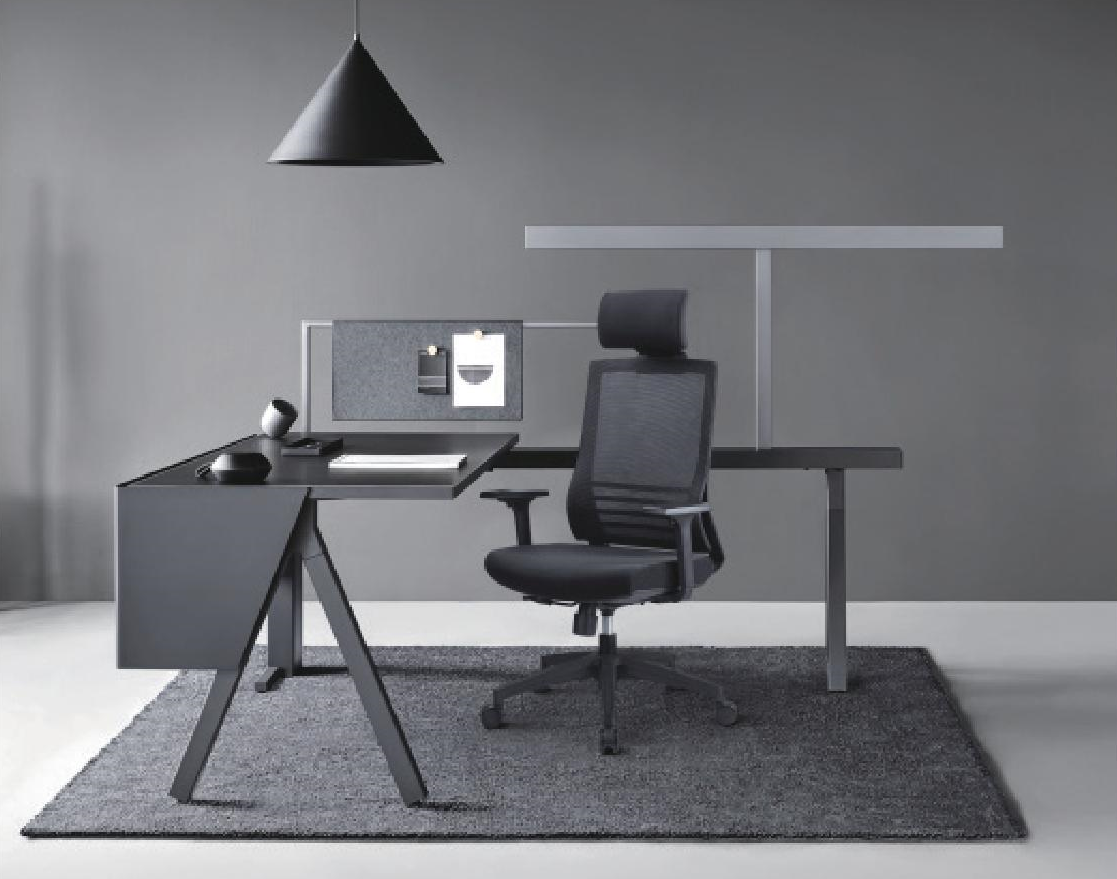 KH302A Quadro Ergonomic Chair Office Chair High Back Headrest