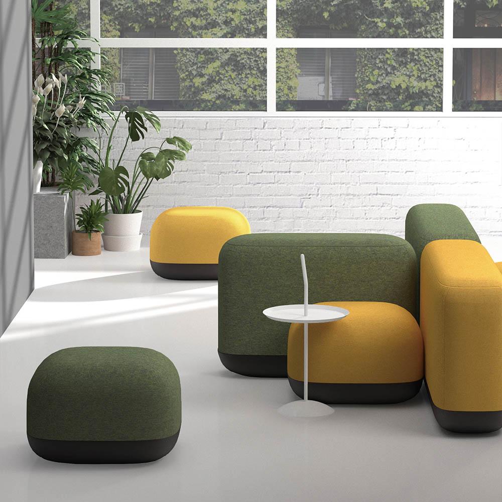 CITY-Cashmere 公司前台梳化椅 Front Desk Sofa Chair