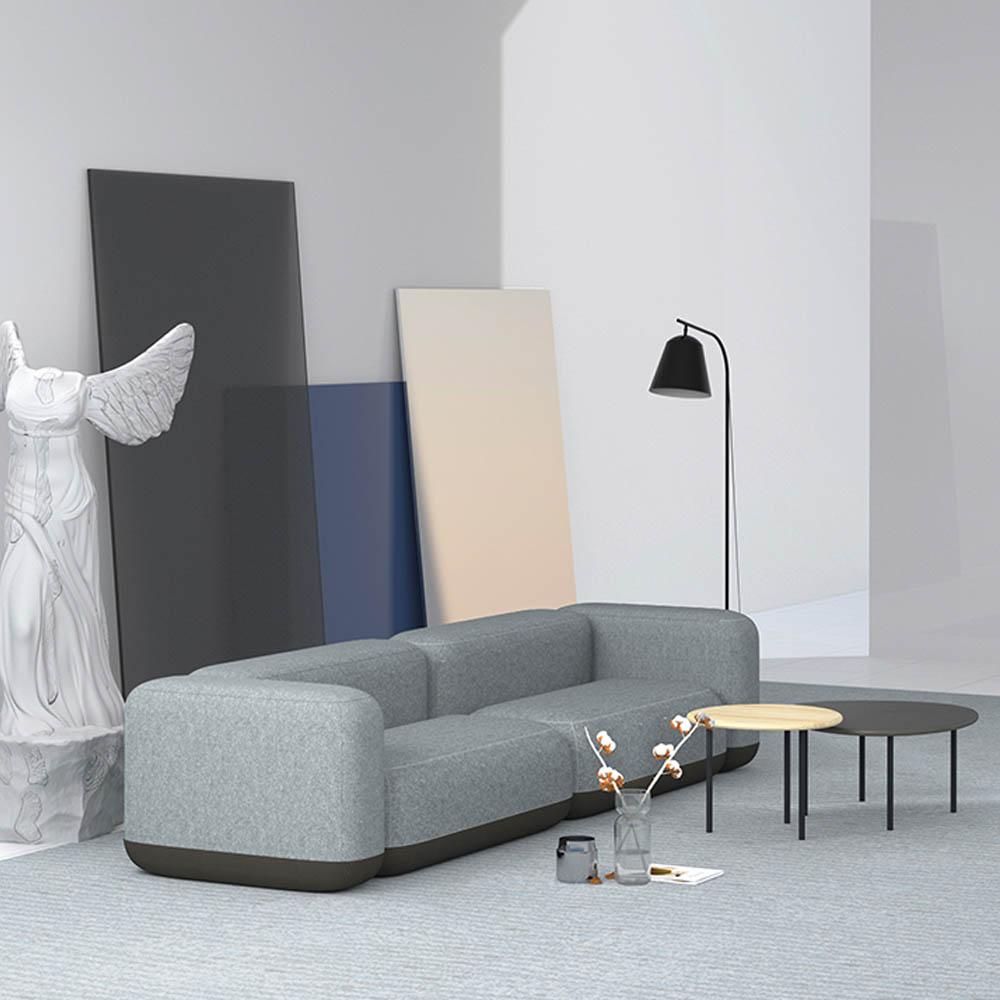 CITY-Cashmere 公司前台梳化椅 Front Desk Sofa Chair