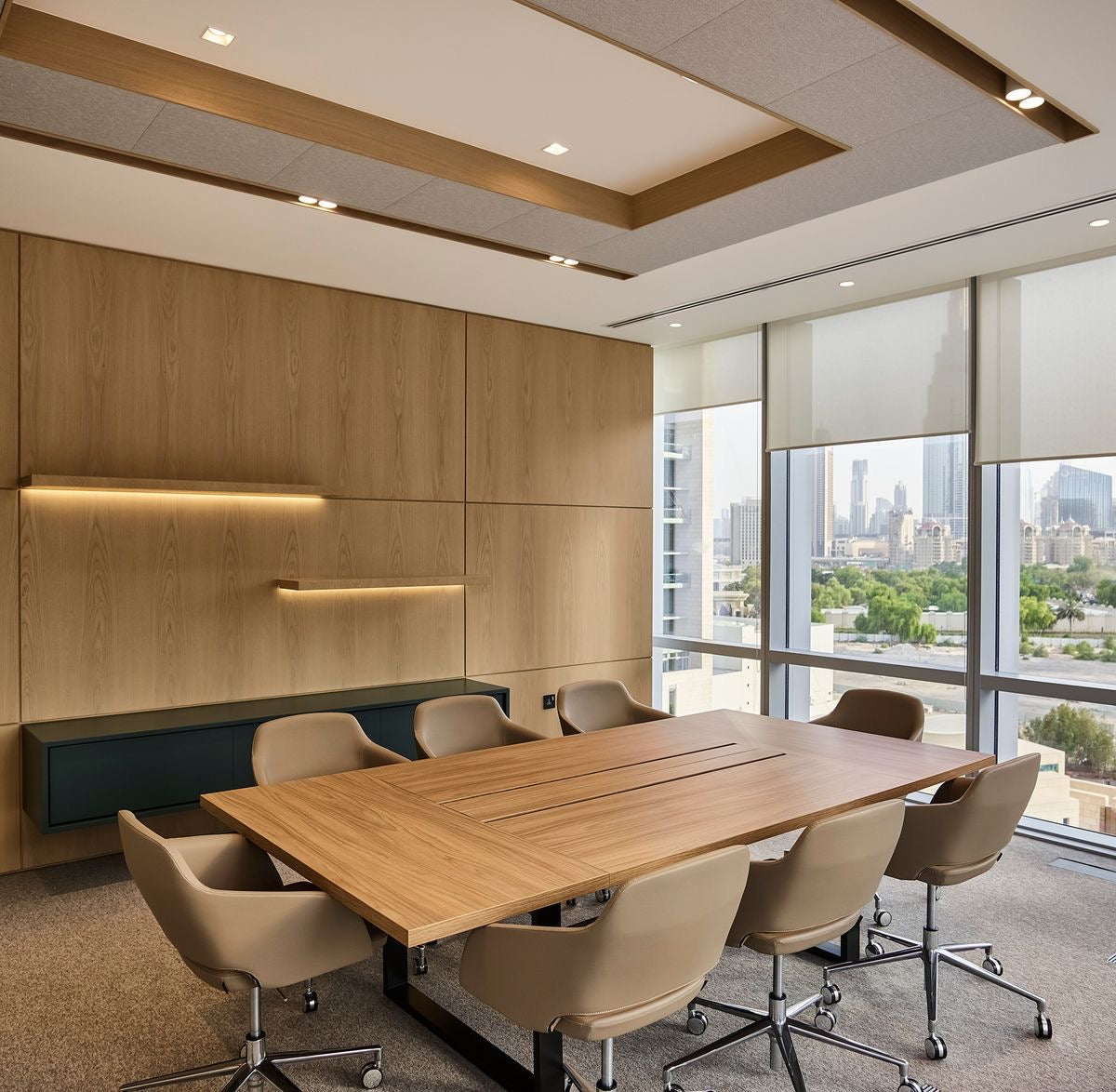 CT-42 Porti 日系淺木色辦公室會議枱｜Minimalist Style Table