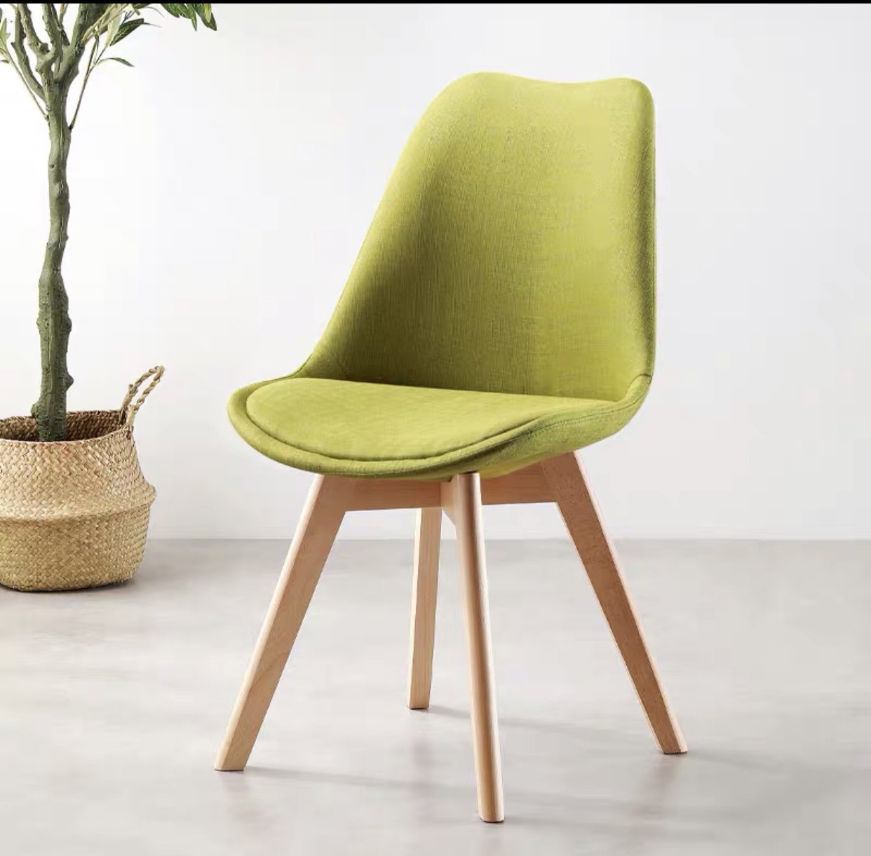 KC-109-Estate Minimal Round-Back Chair