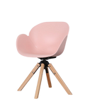 <tc>KC-114 Petal Shape Dining Chair</tc>