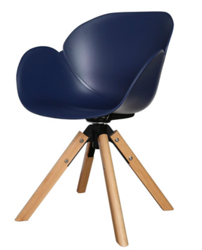 <tc>KC-114 Petal Shape Dining Chair</tc>