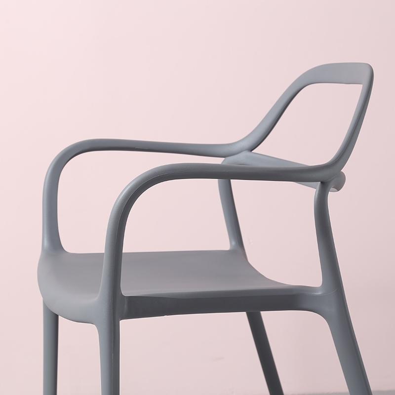 KH-248 Kine fixed armrest plastic training stack chair