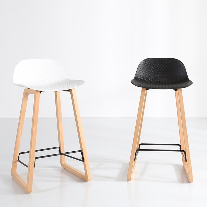 KC-142-Gelato wooden bar chair bar stool
