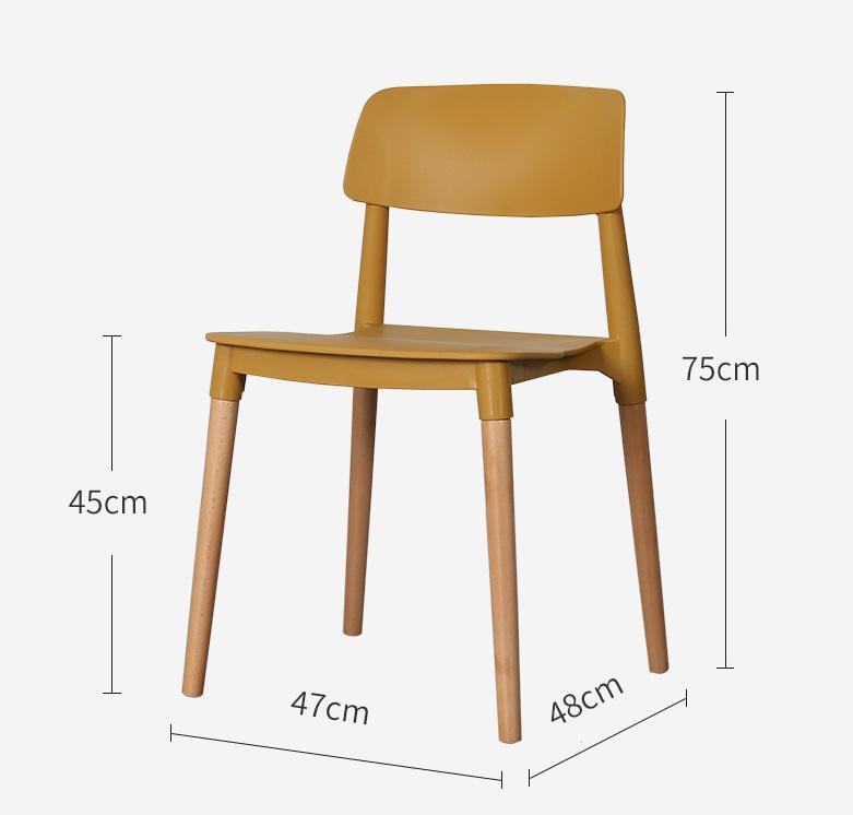 KC-125-Parma 無扶手餐椅 Armless Dining Chair
