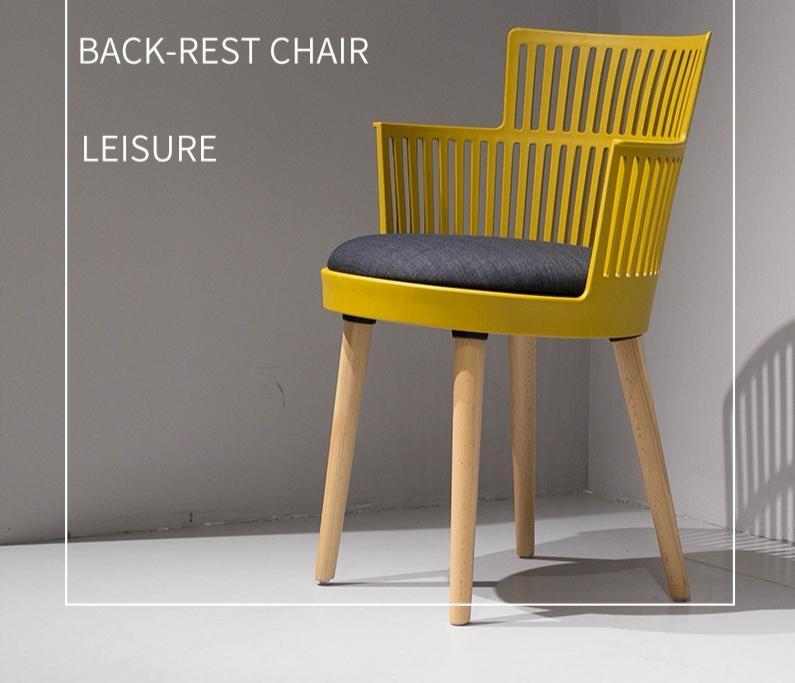KC-128-Aran 皮面餐椅 PU Leather Dining Chair