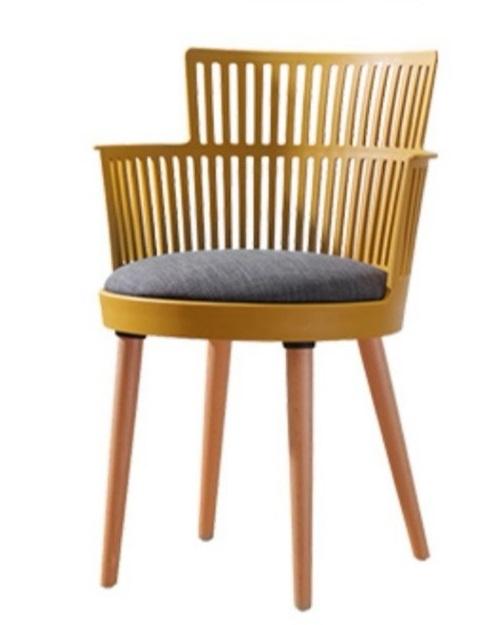 KC-128-Aran 皮面餐椅 PU Leather Dining Chair