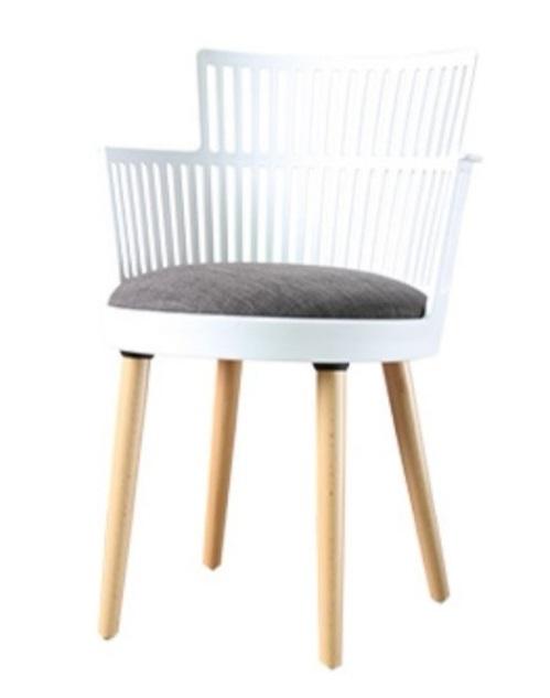 KC-128-Aran 皮面餐椅 PU Leather Dining Chair