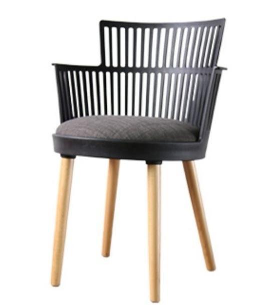 KC-128-Aran 皮面餐椅 PU Leather Dining Chair