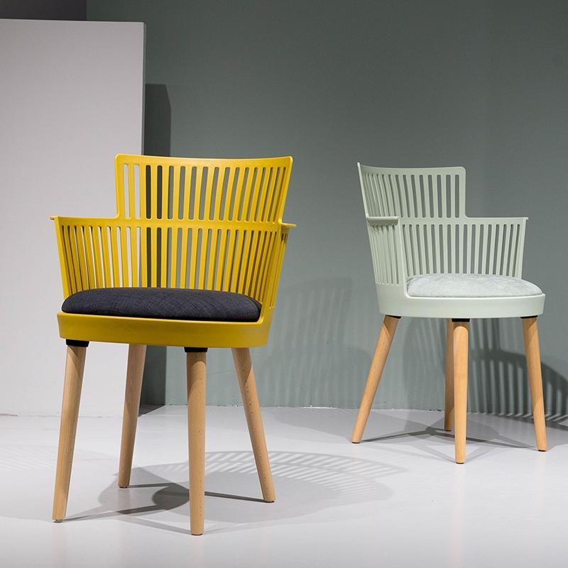 KC-128-Aran 皮面餐椅 PU Leather Dining Chair