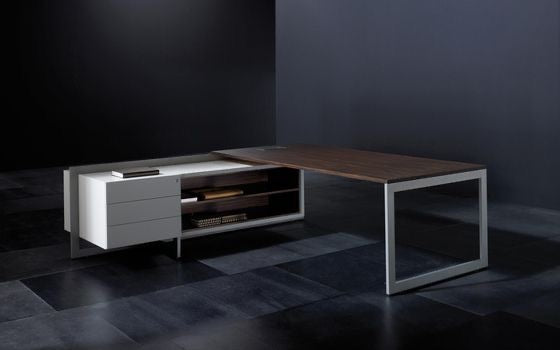 EMD1600 Genoa 方型腳老闆枱｜Executive Desk