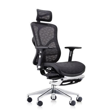 Kilo-1066BL Korean mesh high back computer chair with foot pedal