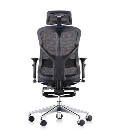 Kilo-1066BL Korean mesh high back computer chair with foot pedal
