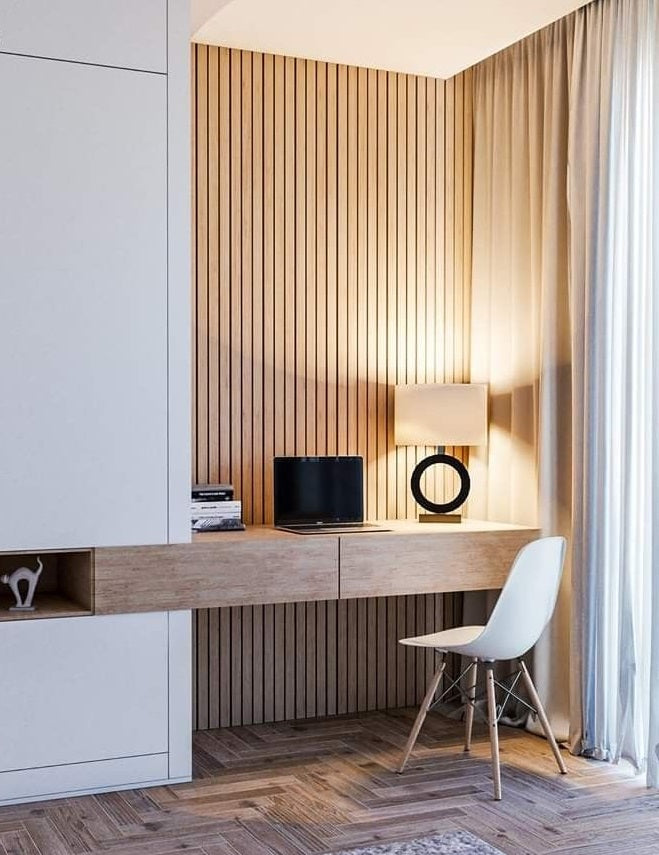 HT23 牆身櫃連工作桌/結合櫃 ｜酒店式設計