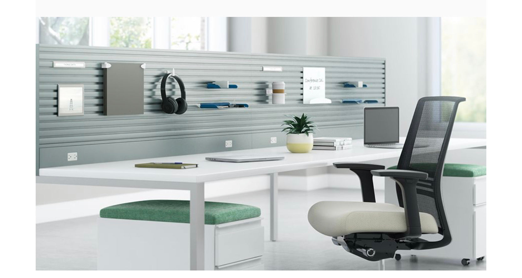 EFP-16 Silk 桌上型辦公隔板 Desktop Office Divider