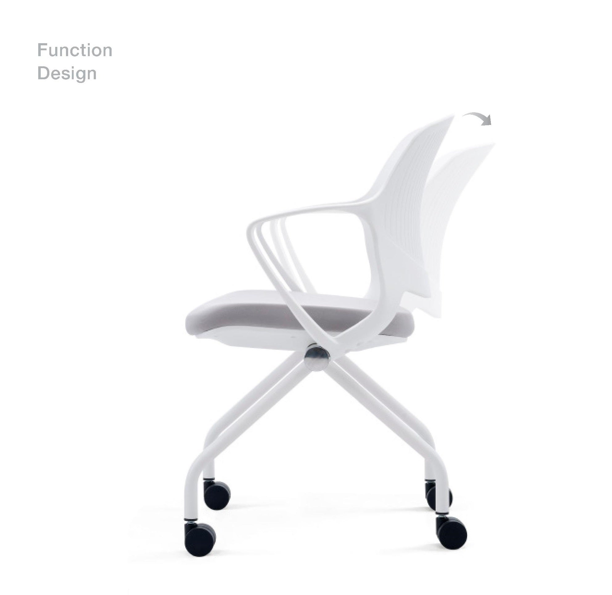 KEKR-002C Nova Lightweight Pushable Chair