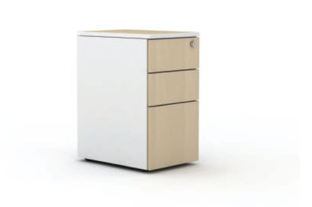 SC8 Easy Steel Pedestal 活動三抽屜櫃 - KLT Furniture