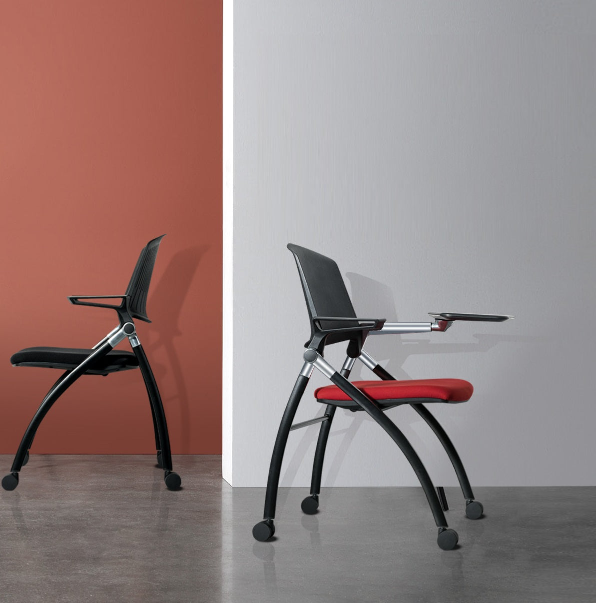 KLUM-003C-Kine stackable pulley training chair