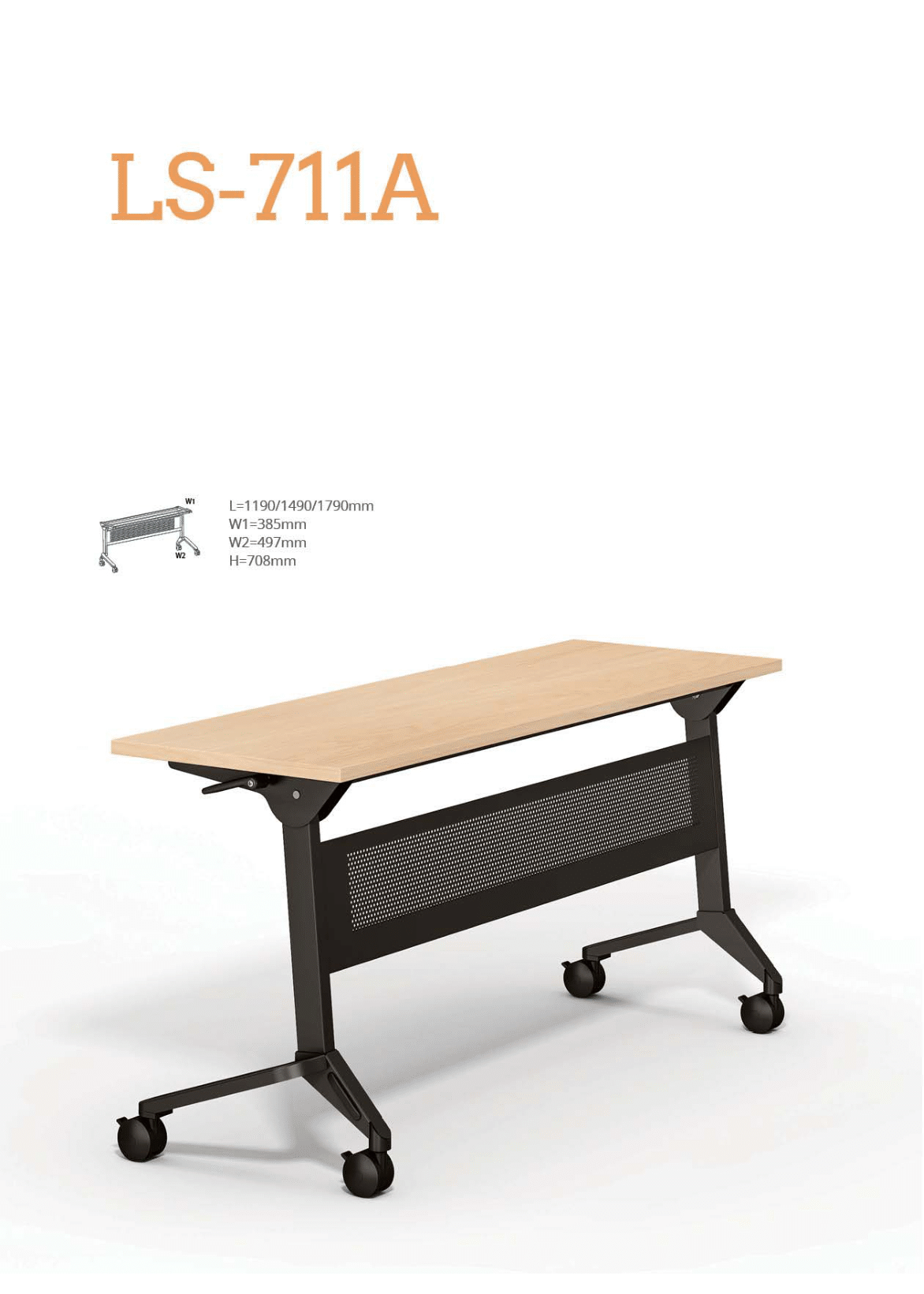 LS-711A Spezia 折疊工作桌｜Folding Work Table｜多功能空間