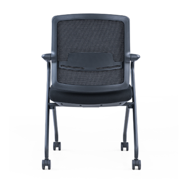 CH-357C-2 Black nylon plus textile clothing chair
