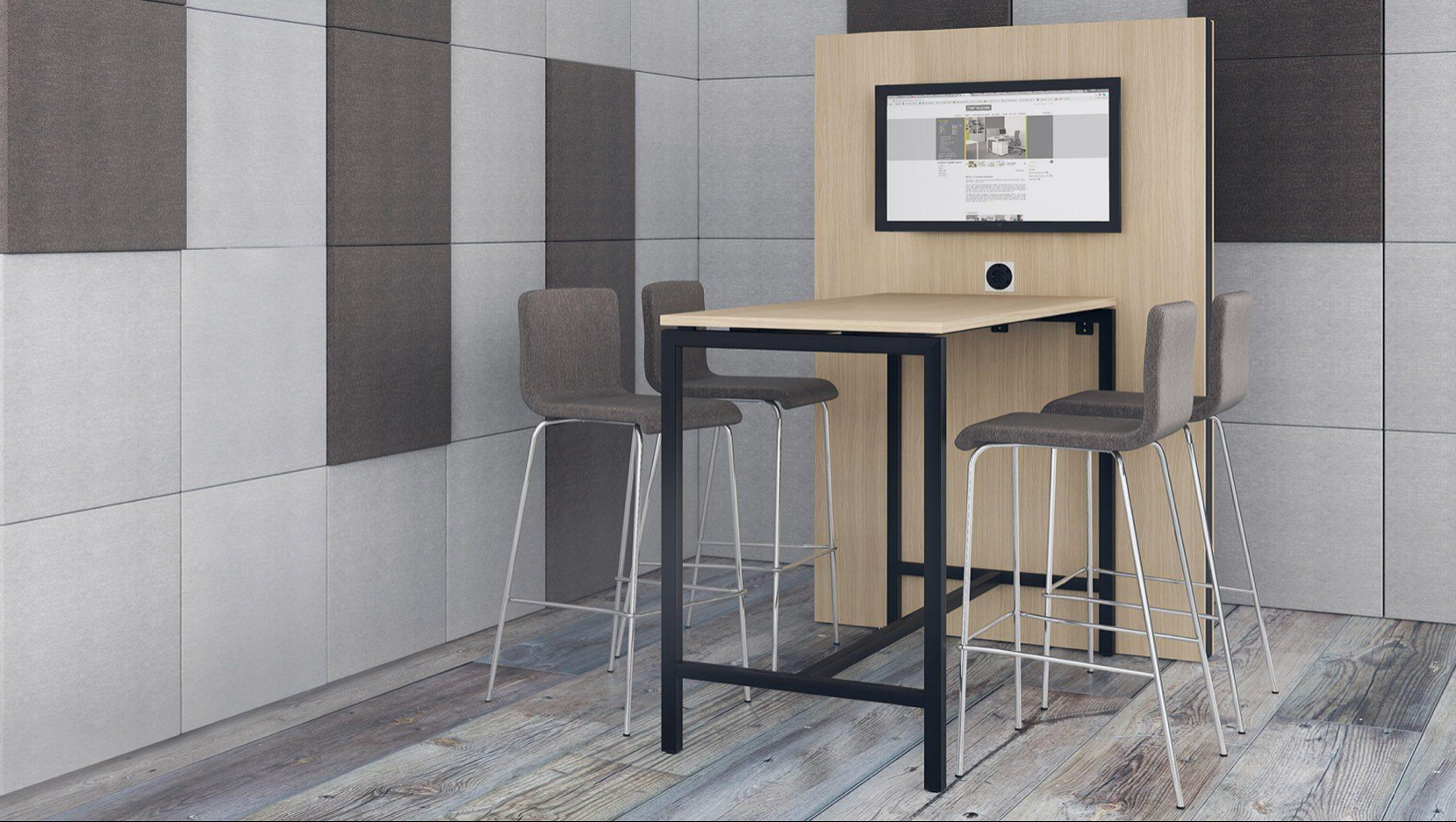 WD2200 Paler 高桌辦公系列 | 靈活模組 (Modular High Desk)