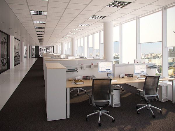 WD6300 Torre 方型腳辦公職員桌｜人體工學協作空間