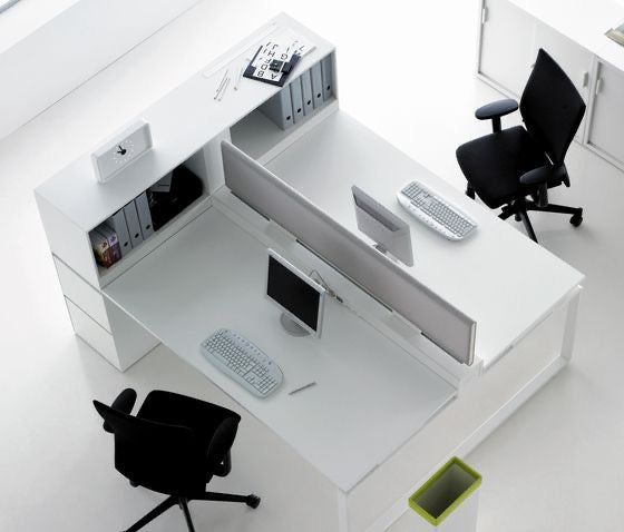 WD6600 Letto 2/3/4/6人位並排式辦公室工作枱