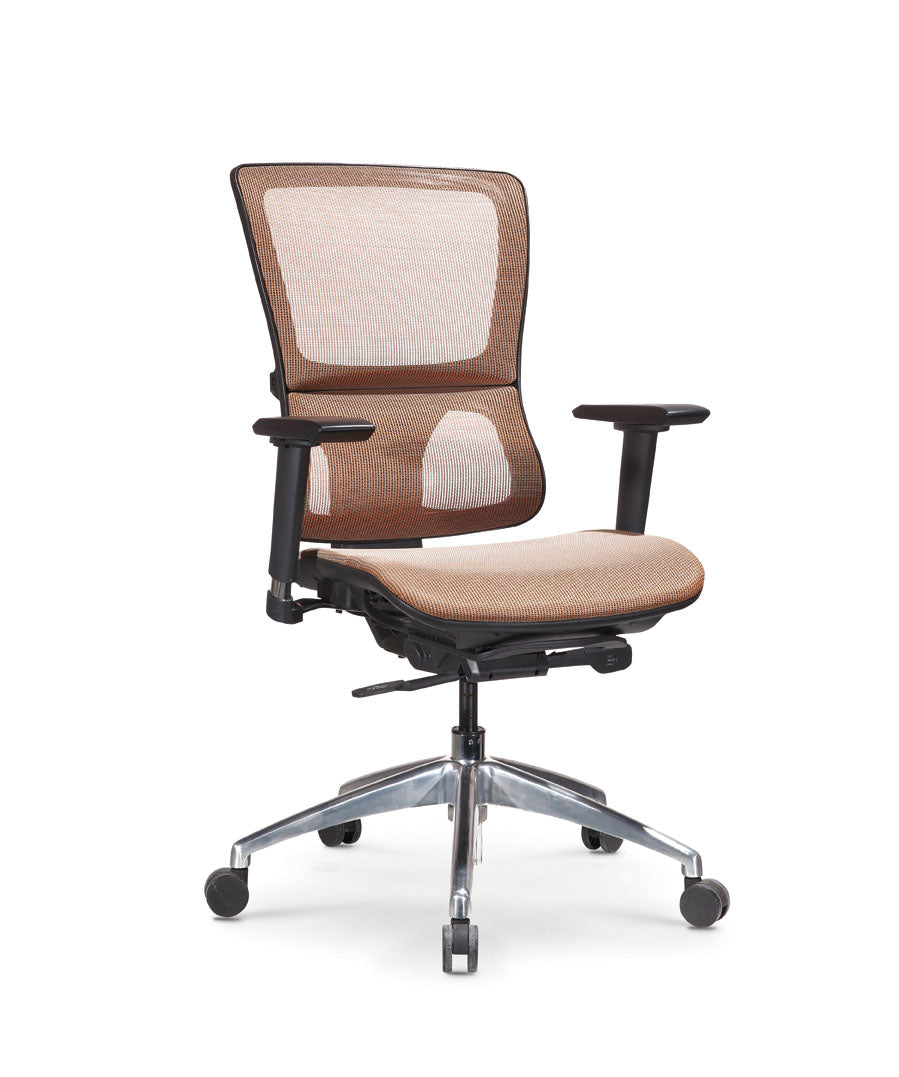 SM-X4BC Full Mesh 人體工學椅(全網椅) 滑動座板 鋁合金腳 - KLT Furniture