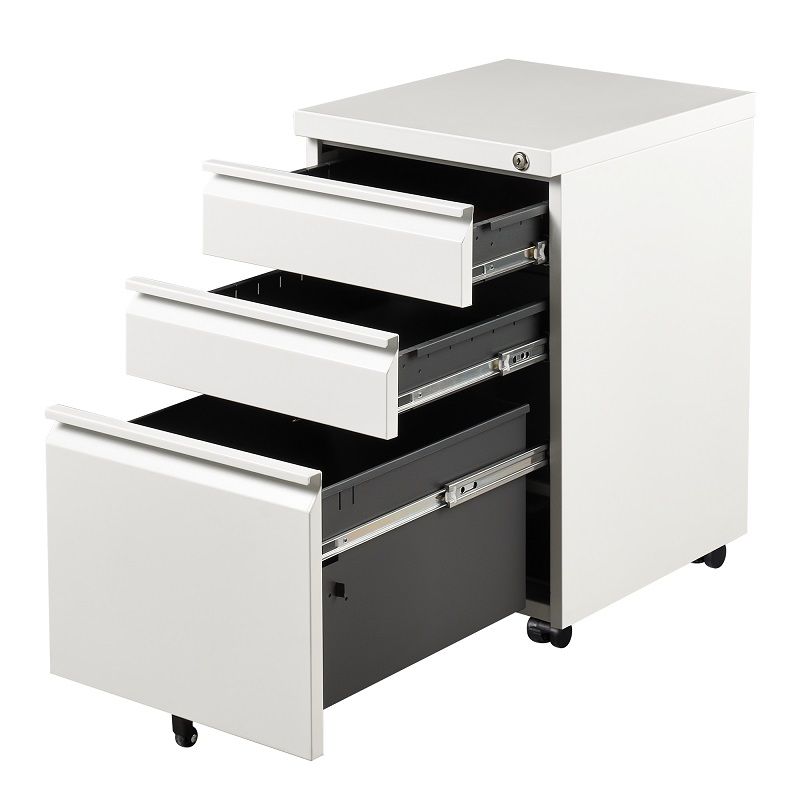 FC025 Three-layer drawer movable steel cabinet