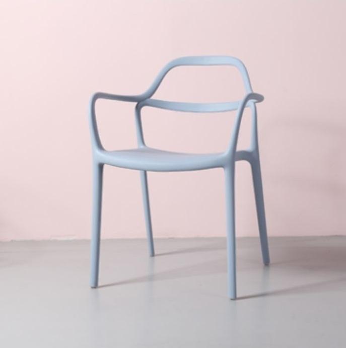 KH-248 Kine fixed armrest plastic training stack chair
