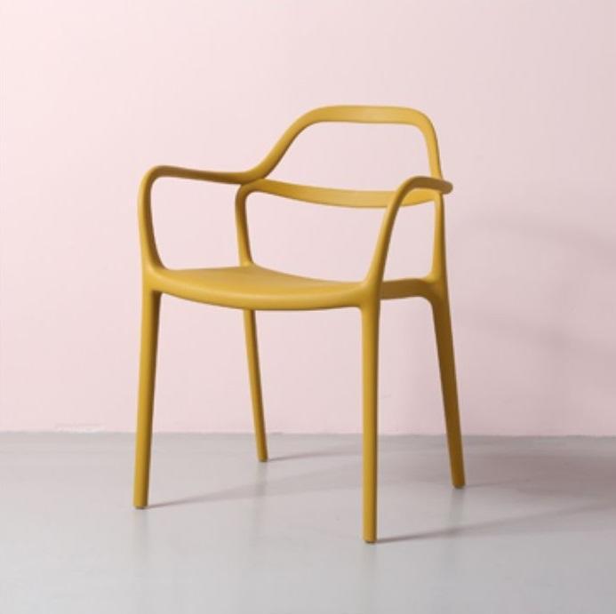 KH-248 Kine fixed armrest plastic training stack chair