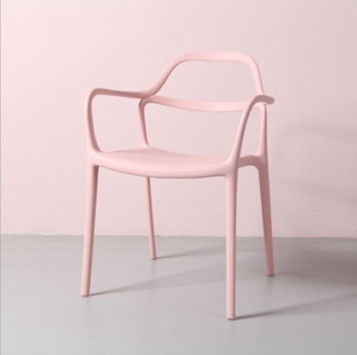 KH-248 Kine fixed armrest plastic training stack chair