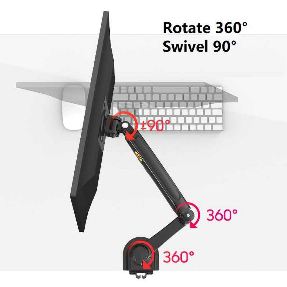 H180 Dual Screen Desktop Mount 雙螢幕萬向支架上下增高架