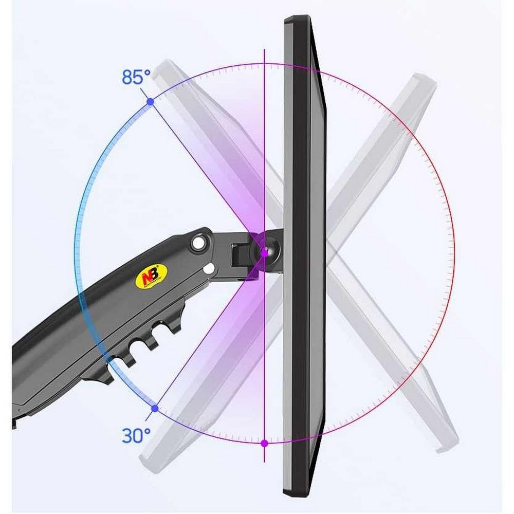 H180 Dual Screen Desktop Mount 雙螢幕萬向支架上下增高架